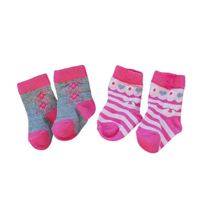 Baby cute pink socks